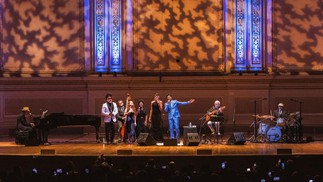 'A grande noite — Bossa nova' no Carnegie Hall — Foto: Leandro Justen