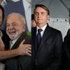 Eduardo Paes com Lula (à esq.), e Alexandre Ramagem com Bolsonaro (à dir.) - Edilson Dantas/Ag. O Globo e Carolina Antunes/PR