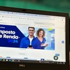 Página de Imposto de Renda da Receita Federal - Márcia Foletto/Agência O Globo