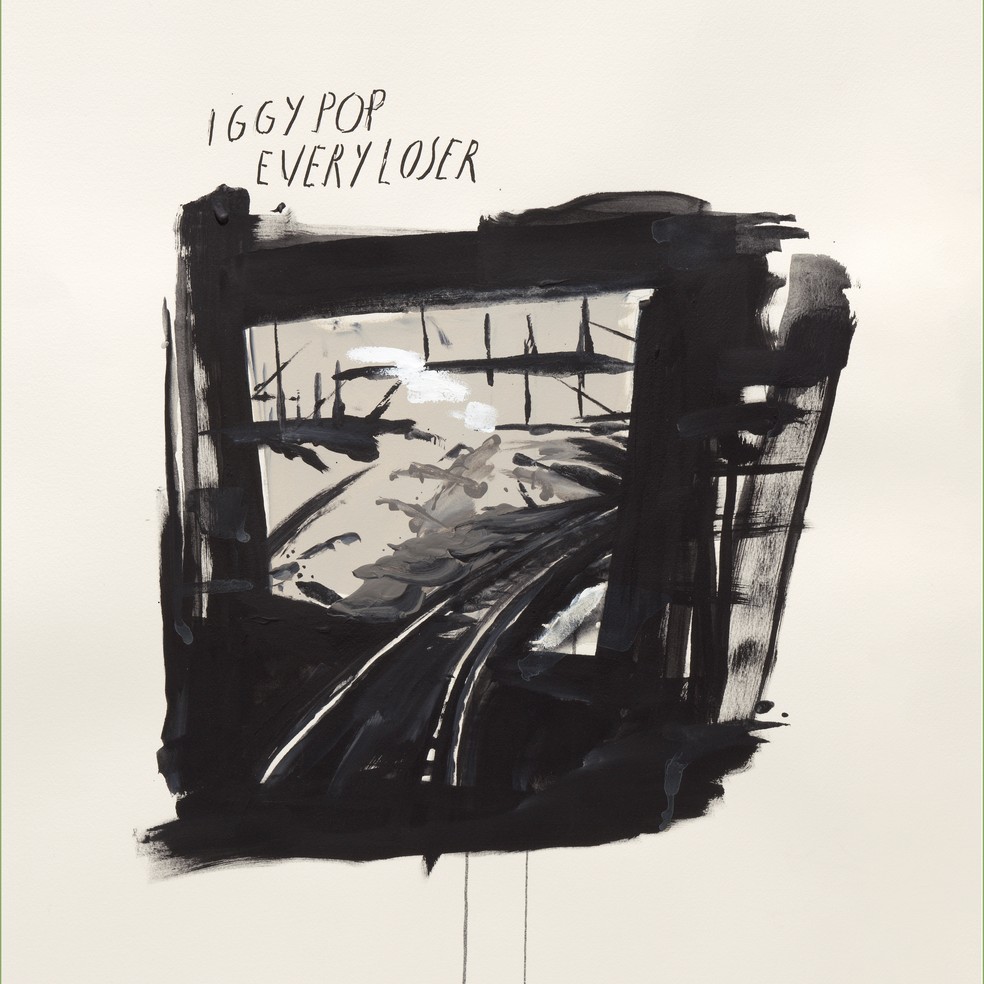 Capa do álbum "Every loser", do cantor americano Iggy Pop — Foto: Reprodução