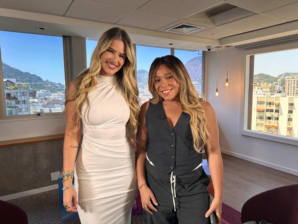 Yasmin Brunet e Blogueirinha — Foto: Globo/Divulgação