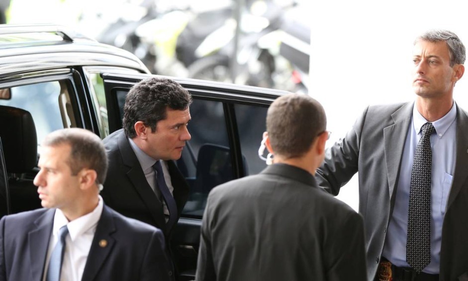 O ministro Sergio Moro, disse ainda que não tem mais essas  mensagens. Falou que não guarda registro do fatoREUTERS