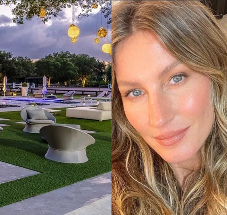 Mansão de Gisele Bündchen em Southwest Ranches, na Flórida, tem nove quartos e celeiro para dez cavalos