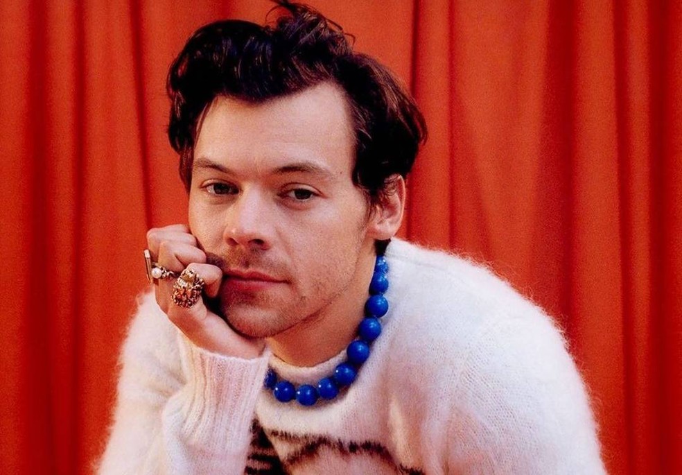 Cantor britânico Harry Styles — Foto: Instagram / Reprodução