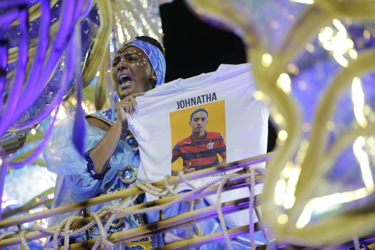 Desfile da Portela — Foto: Alexandre Cassiano / agência Globo