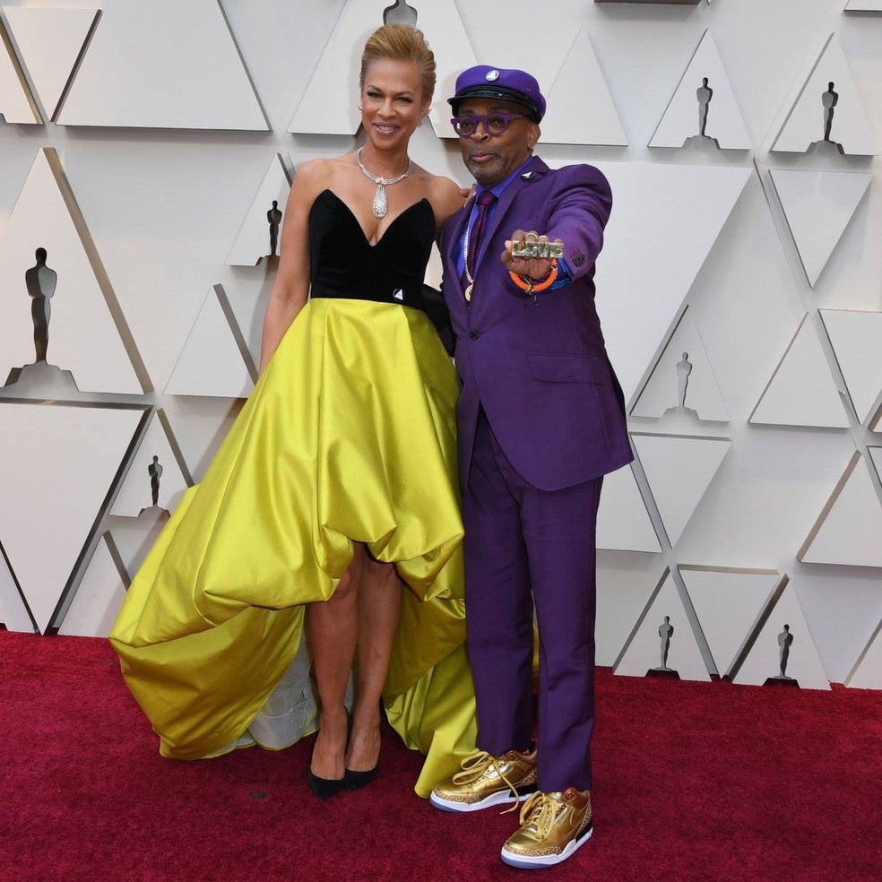 Spike Lee usou modelo no Oscar de 2019 — Foto: Reprodução