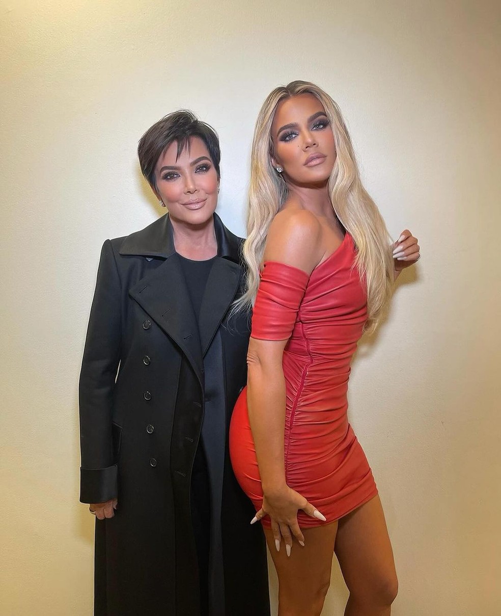 Khloé Kardashian foi homenageada pela mãe, Kris Jenner — Foto: Reprodução Instagram