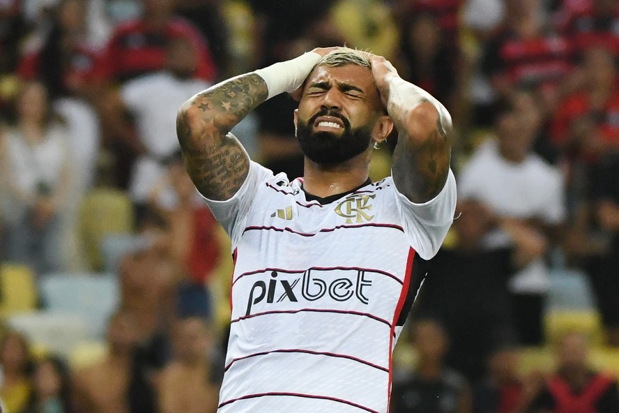 Gabigol não vem tendo muita minutagem neste início de temporada