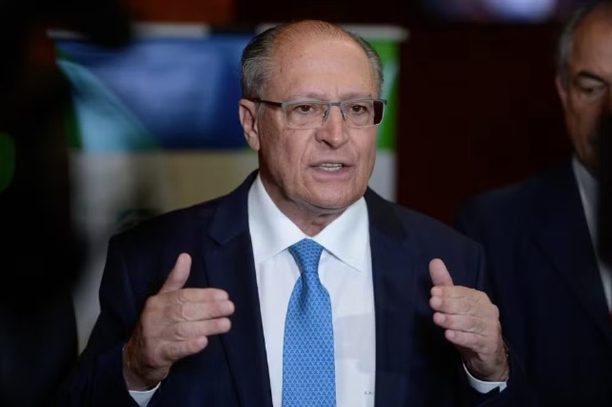 O presidente em exercício, Geraldo Alckmin