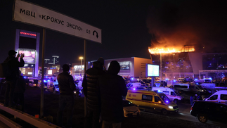 O centro comercial fica em Krasnogorsk, subúrbio de Moscou — Foto: AFP