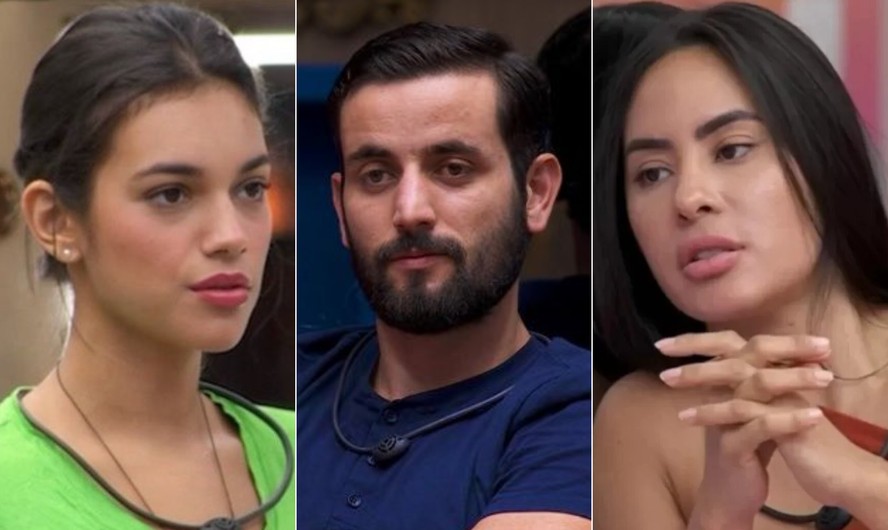 Da esquerda para a direita, Alane, Matteus e Isabelle: participantes do BBB 24 estão no último paredão do reality show