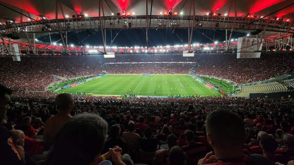 Maracanã em jogo do Flamengo — Foto: Lucas Tavares/Agência O Globo