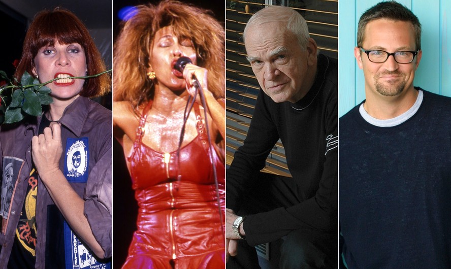 Rita Lee, Tina Turner, Milan Kundera e Matthew Perry nos deixaram em 2023