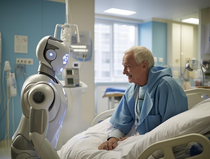 Robôs podem ajudar a realizar tarefas simples com pacientes