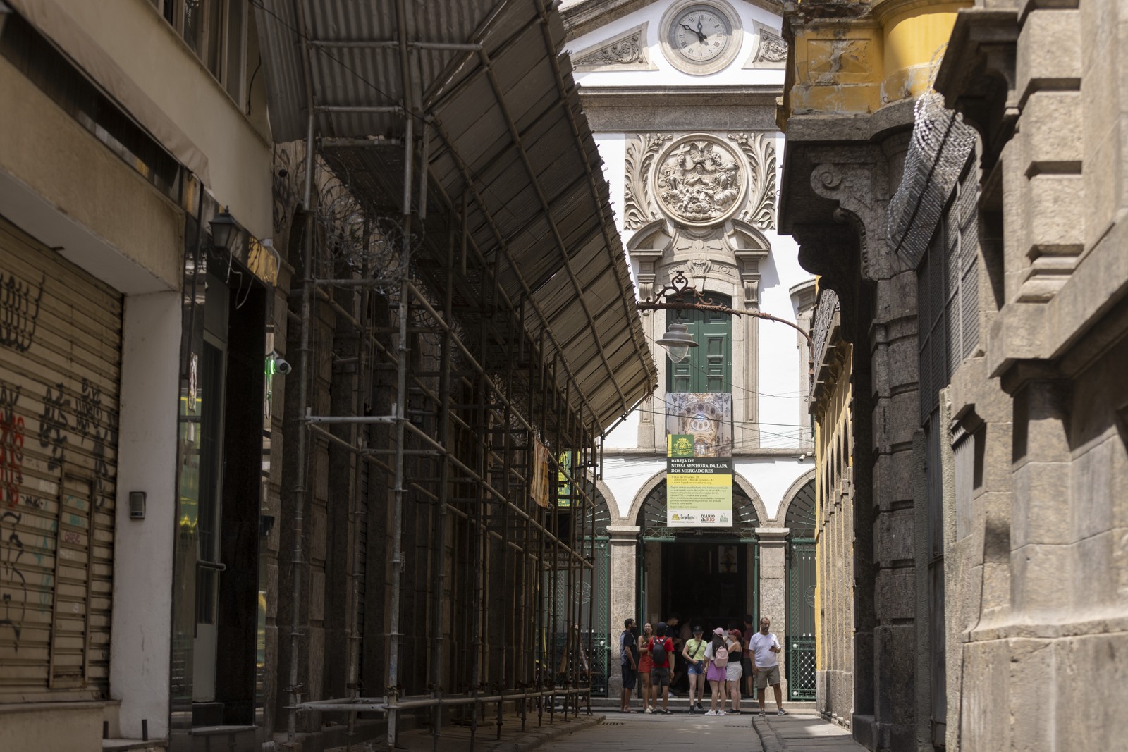 Sobrado da Rua do Ouvidor, 26 — Foto: Márcia Foletto / Agência O Globo