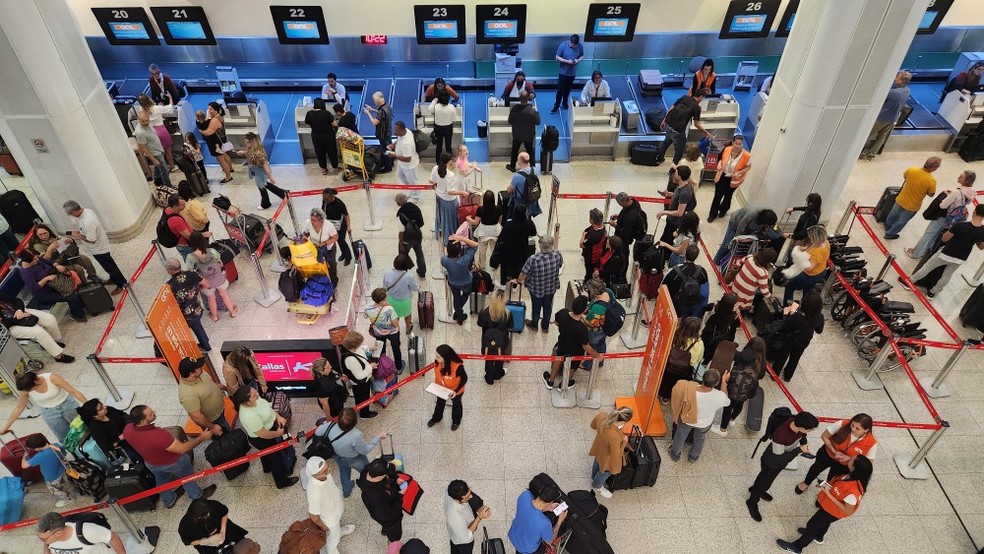 Setor de turismo teme que crise de agências de viagem on-line, como 123milhas e Hurb, deixem o consumidor mais inseguro e apreensivo e, portanto, menos disposto a viajar — Foto: Lucas Tavares/ Agência O Globo