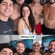 Juliette prestigia o namorado em competição de crossfit — Foto: Reprodução/Instagram