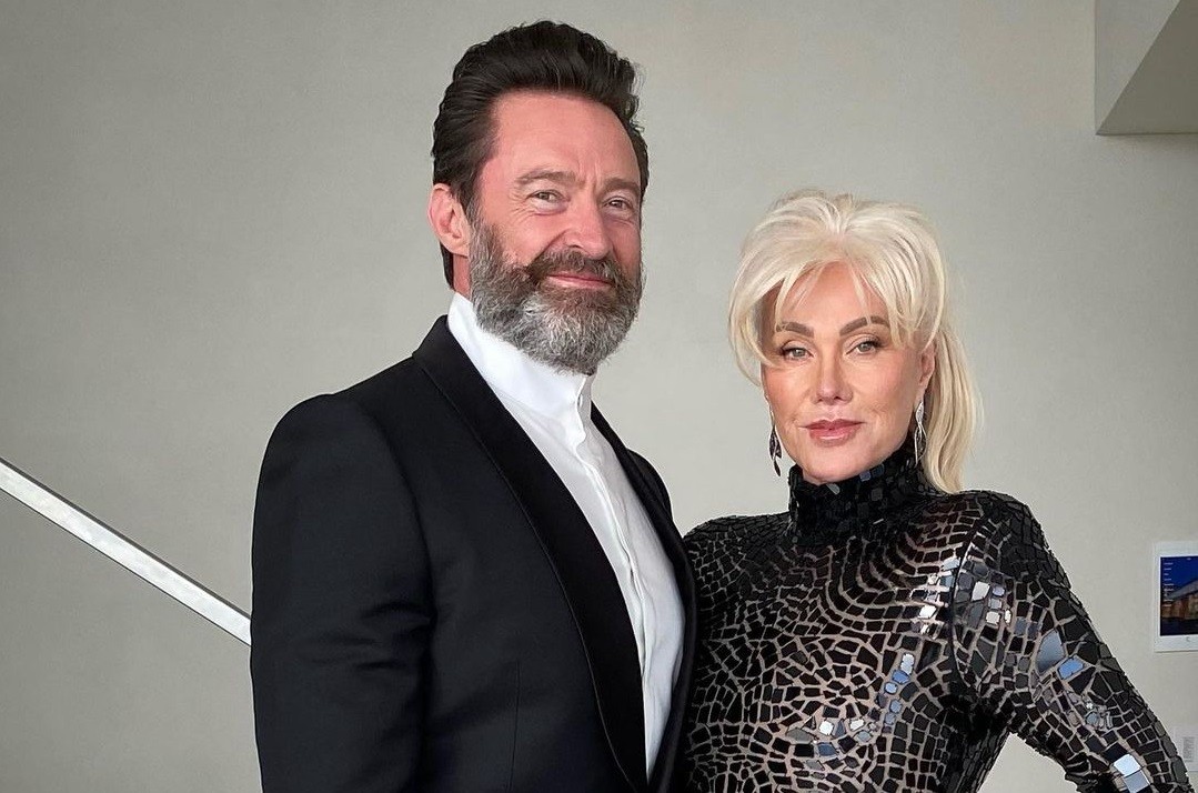 Hugh Jackman e Deborra-Lee Jackman — Foto: Reprodução/Instagram