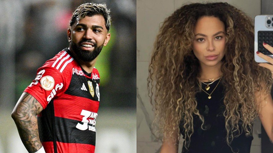 Gabigol e Julia Rodrigues vivem um affair