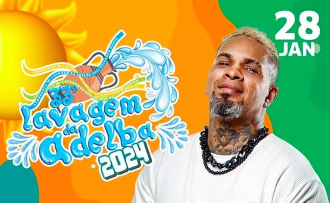 Rodriguinho em imagem promocional de show cancelado em Salvador