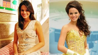 Já adolescente, Bruna Marquezine fez Teresinha, em "Araguaia" (2010), e Belezinha, em "Aquele Beijo" (2011)