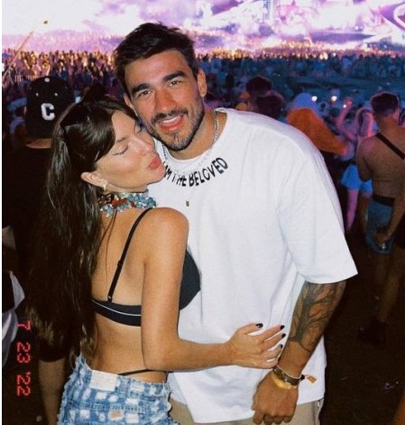 Os ex-"BBB"s Thais Braz e Gui Napolitano ficaram juntos por oito meses este ano — Foto: Reprodução/ Instagram