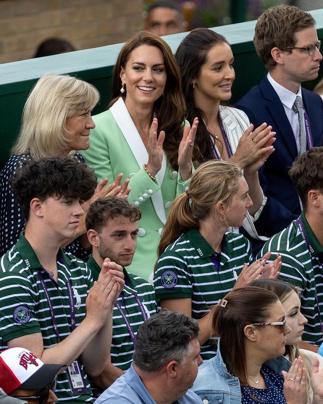 Kate Middleton — Foto: Instagram/Wimbledon