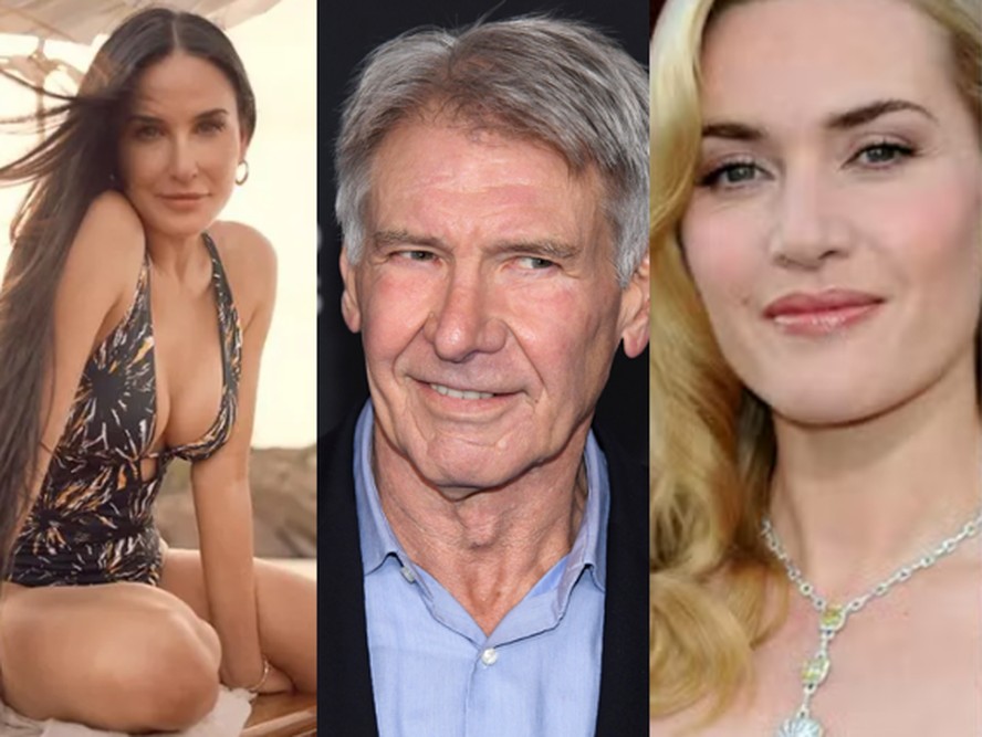 Demi Moore, Harrison Ford e Kate Winslet salvaram pessoas que estavam em apuros