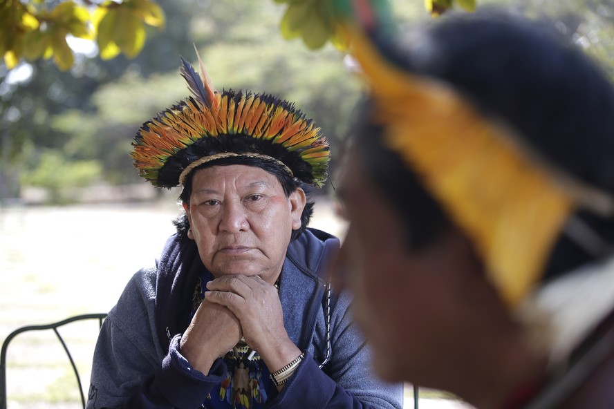 Davi Kopenawa, fundador da Hutukara Associação Yanomami, uma das lideranças indígenas do país