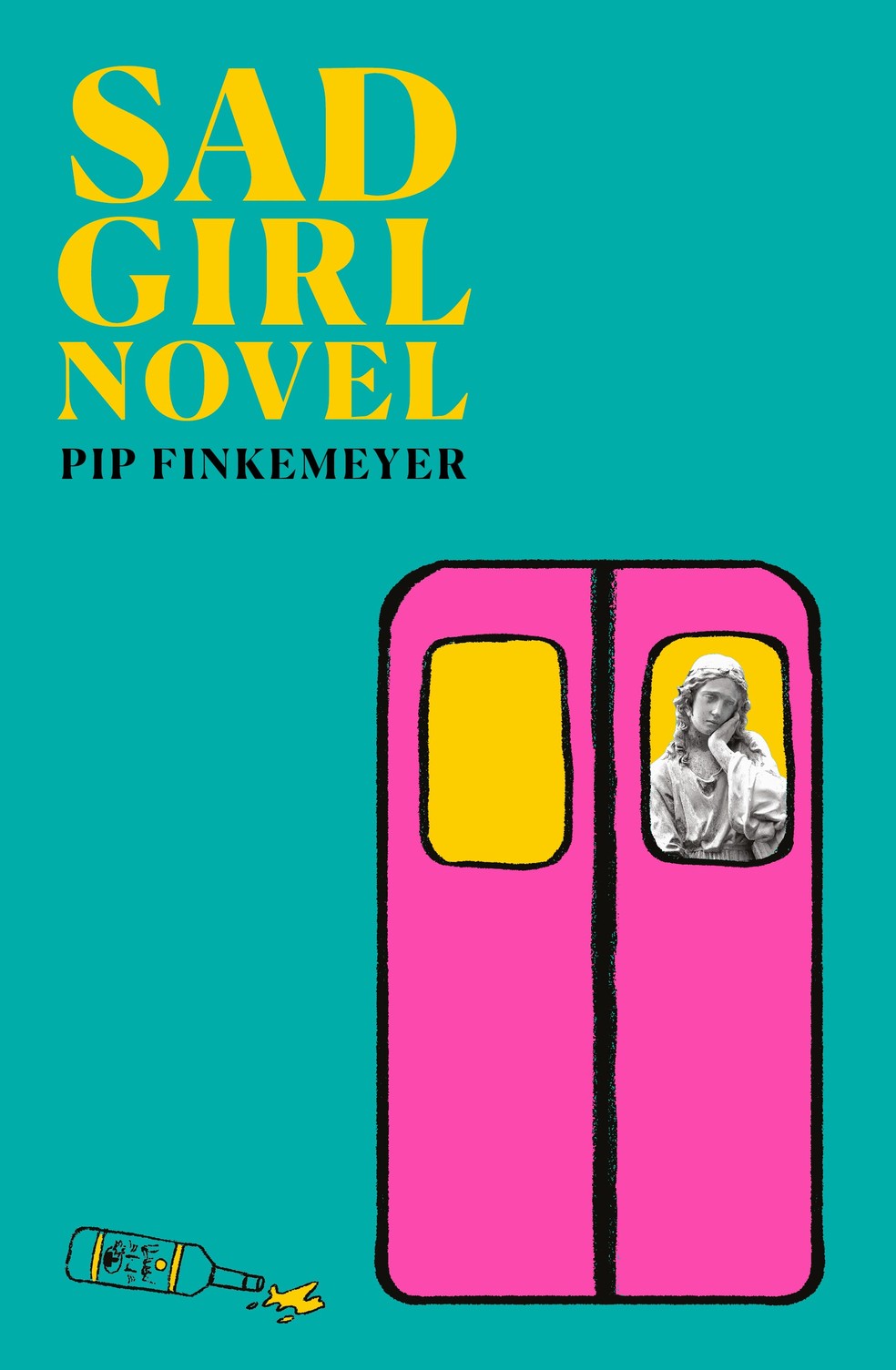 Capa de "Sad girl novel", de Pip Finkemeyer — Foto: Divulgação