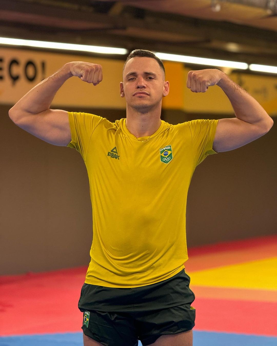 Ícaro Miguel vai cobrir o taekwondo nas Olimpíadas de Paris — Foto: Reprodução/Instagram