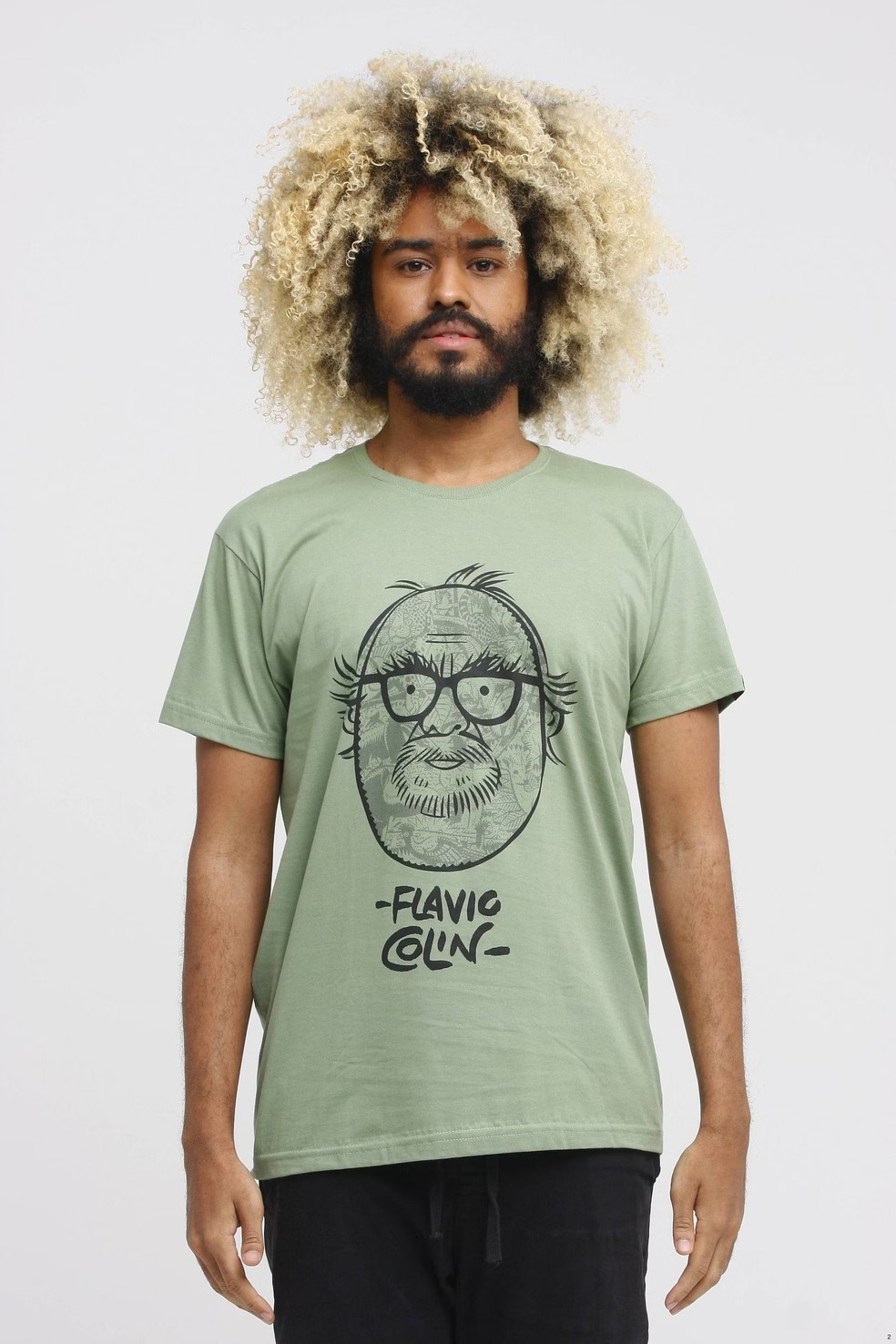 Camiseta Flavio Colin da Chico Rei — Foto: Divulgação