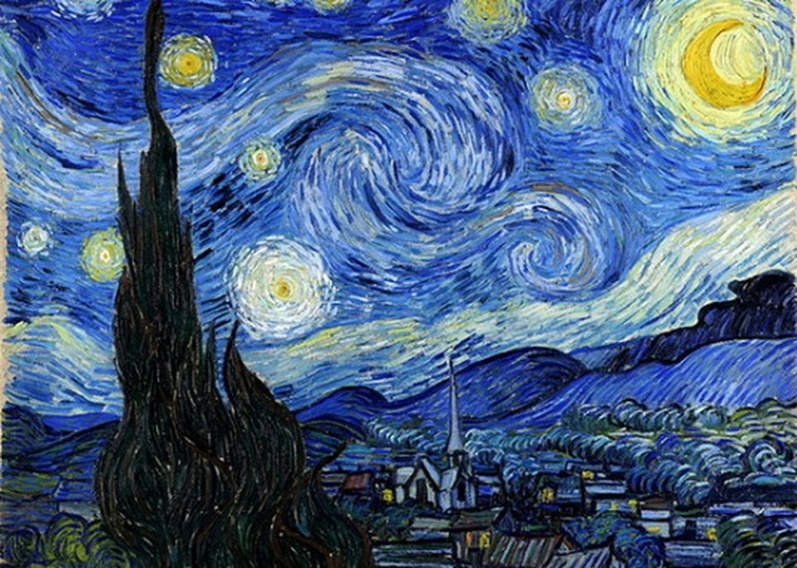 A Noite Estrelada, de Van Gogh