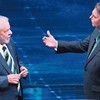 Lula e Bolsonaro em debate da campanha de 2022 - NELSON ALMEIDA / AFP/ 1-10-2022