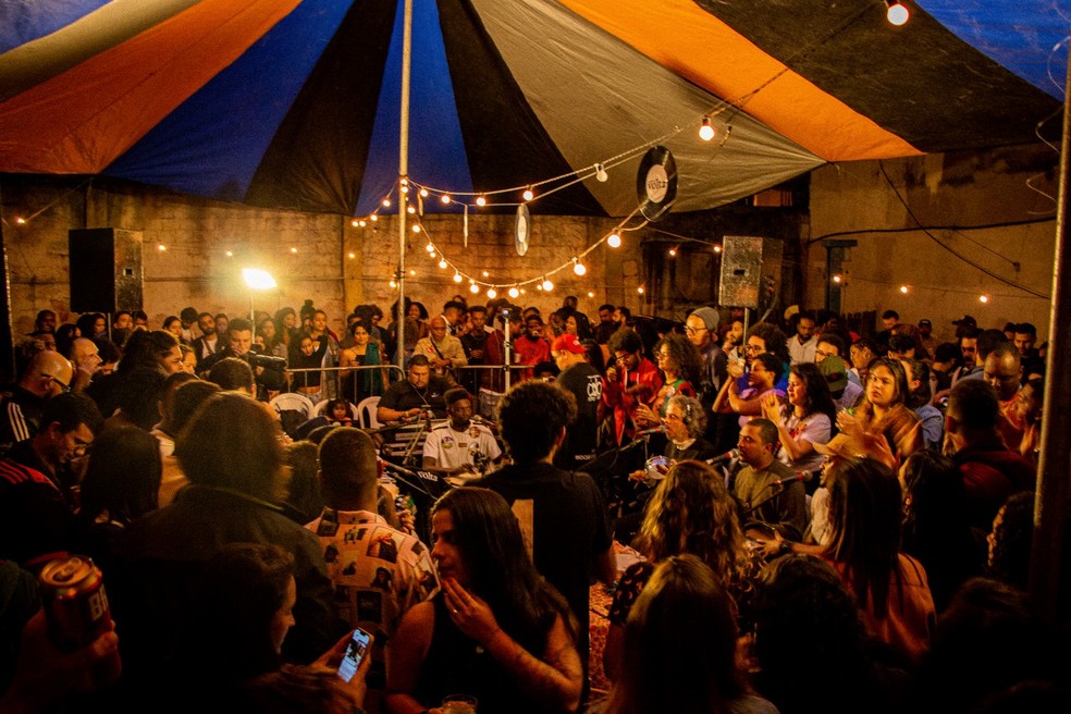 O Samba da Volta foi fundado após o isolamento pandêmico — Foto: Vitor Melo