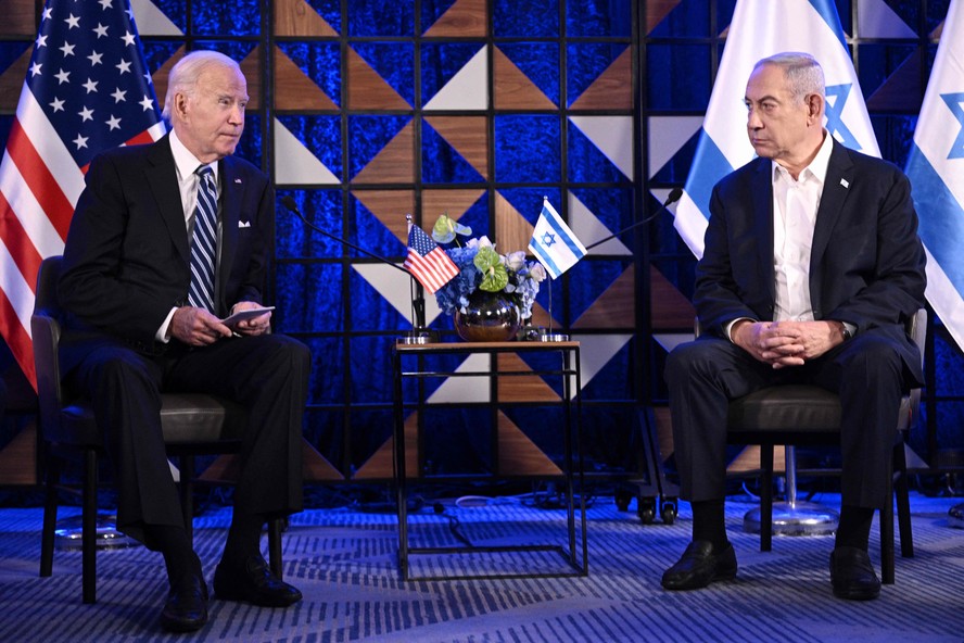 Joe Biden e Benjamin Netanyahu