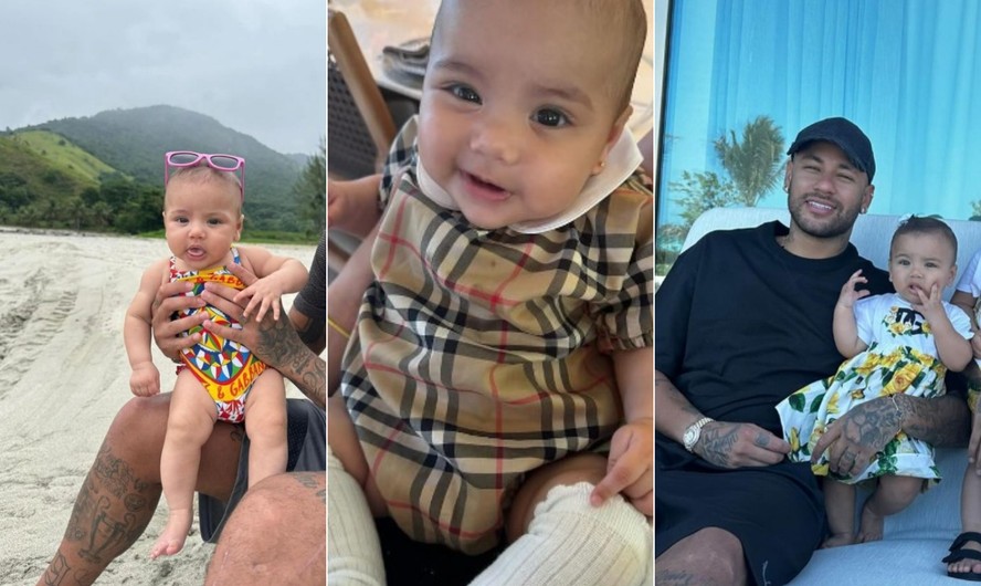 Os looks de Mavie, filha de Neymar e Bruna Biancardi