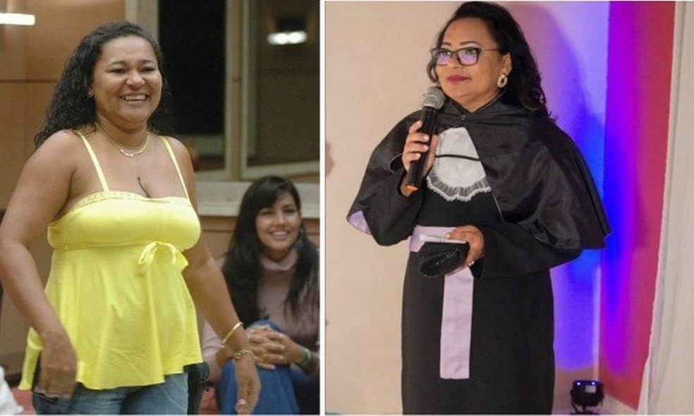 O antes e depois de Mara Viana, vencedora do BBB 6 — Foto: Divulgação