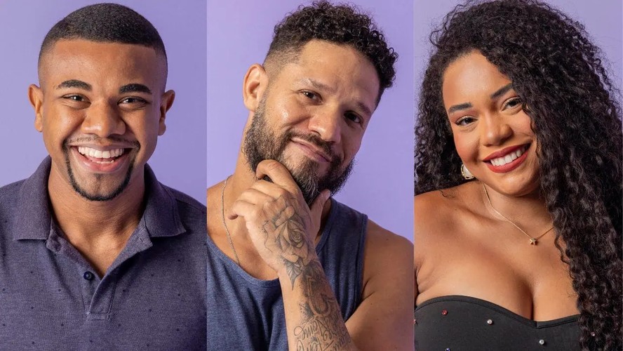 Davi, Juninho e Thalyta estão no segundo paredão do 'BBB' 24.