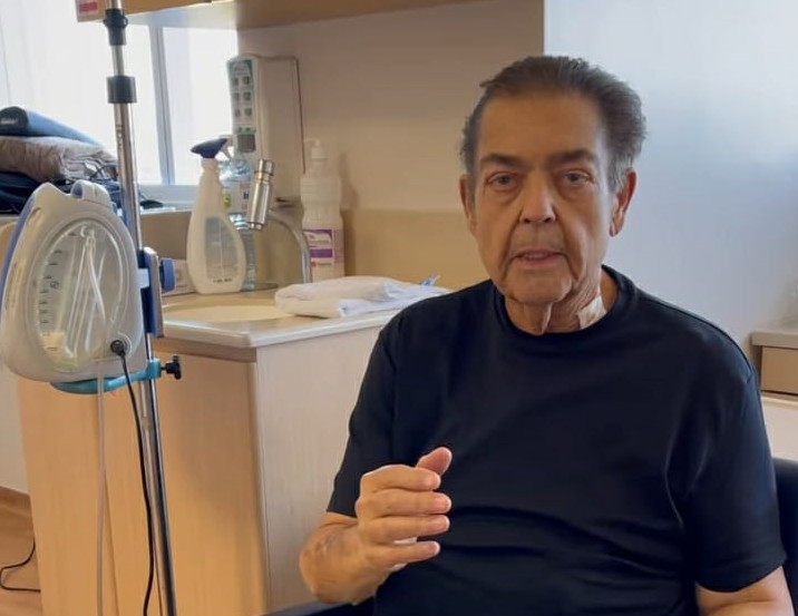 Fausto Silva aparece em vídeo agradecendo carinho do público: 'Completamente recuperado' — Foto: Reprodução