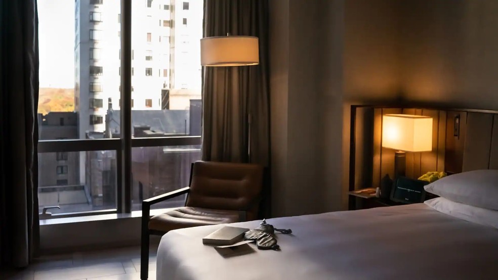 O hotel Park Hyatt Nova York tem cinco suítes com colchões Bryte, com diárias acima dos mil dólares — Foto: Divulgação