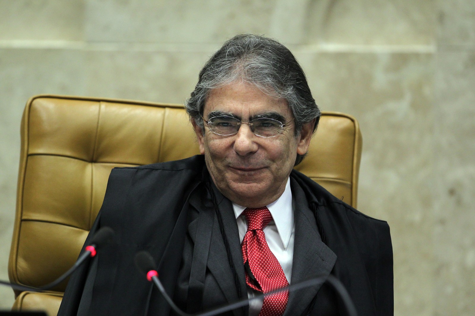 Ayres Britto, 44º presidente do STF, ficou no posto entre abril e novembro de 2012undefined