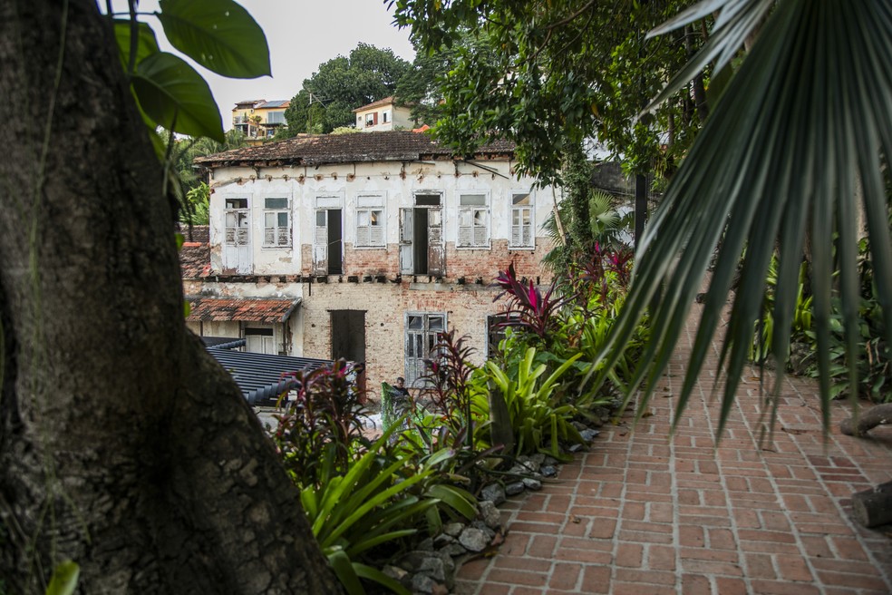 Casarão de 1905 que será rorormado para sediar o Instituto Walter Goldfarb — Foto: Guito Moreto