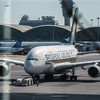 Avião da Singapore Airlines, que endureceu regras de uso com cinto de segurança - Lam Yik / Bloomberg