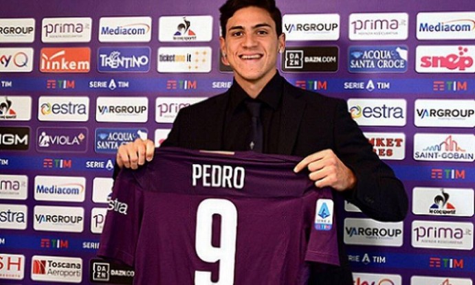 Pedro foi para a Fiorentina em 2019 e o tricolor faturou R$ 36,5 milhões