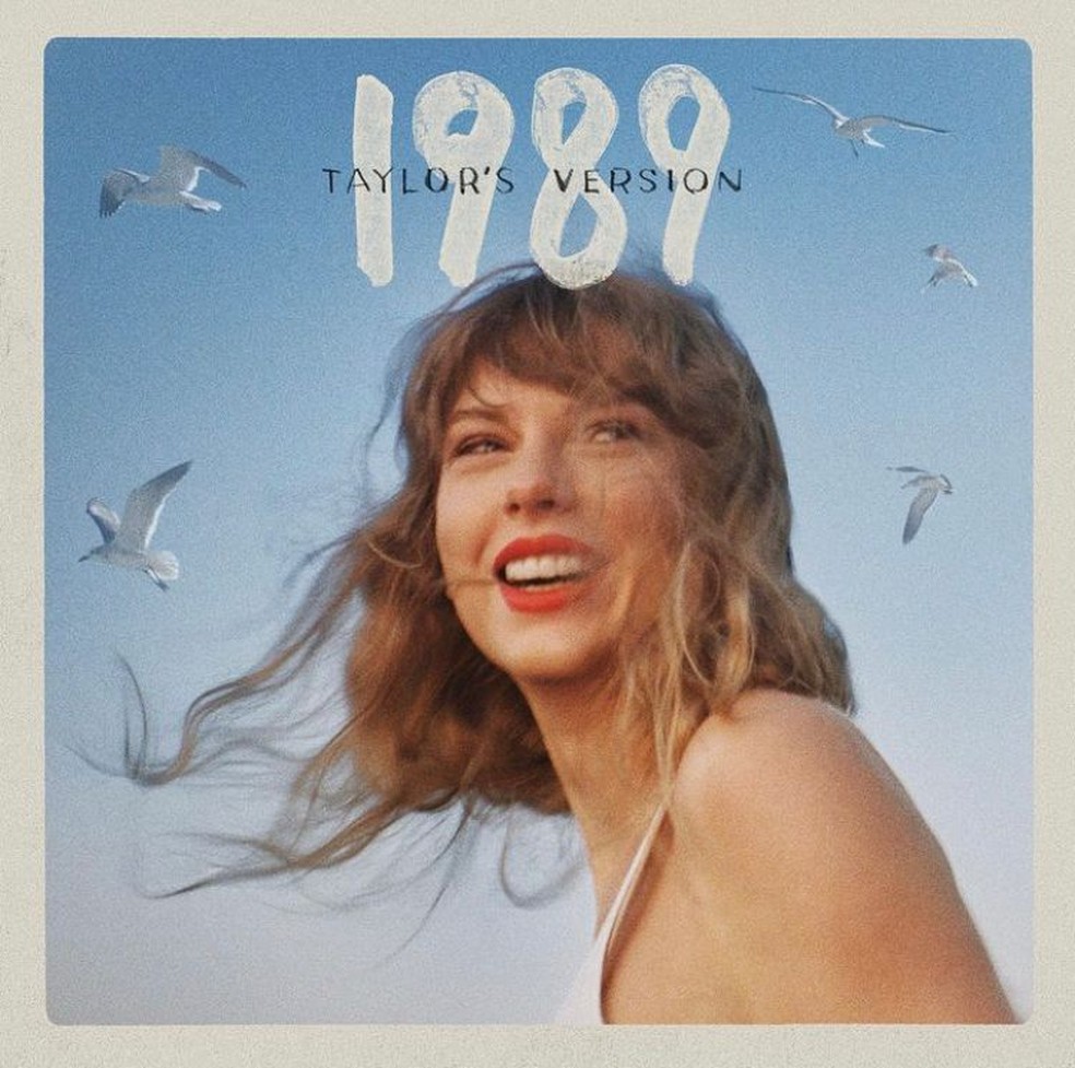 Capa da nova versão de '1989' — Foto: Reprodução