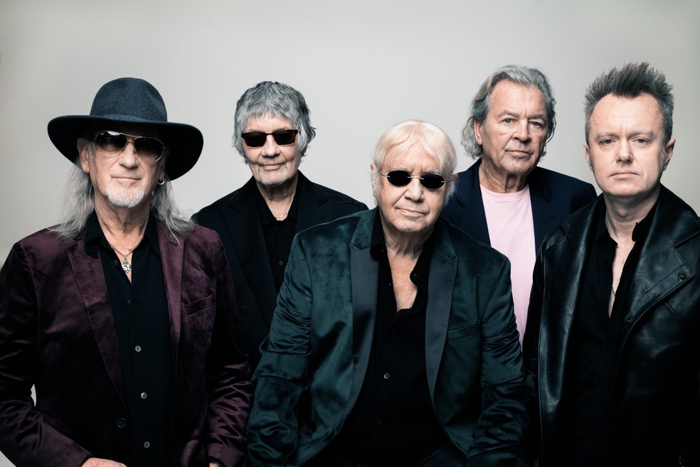 O grupo inglês Deep Purple — Foto: Divulgação