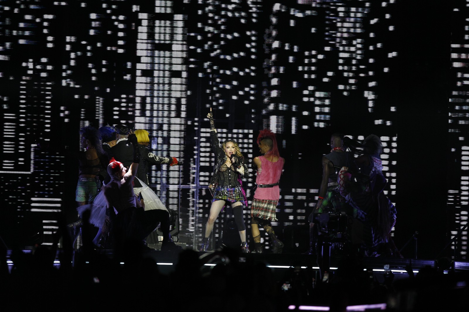 Show da Madonna na Praia de Copacabana — Foto: Alexandre Cassiano / Agência O Globo