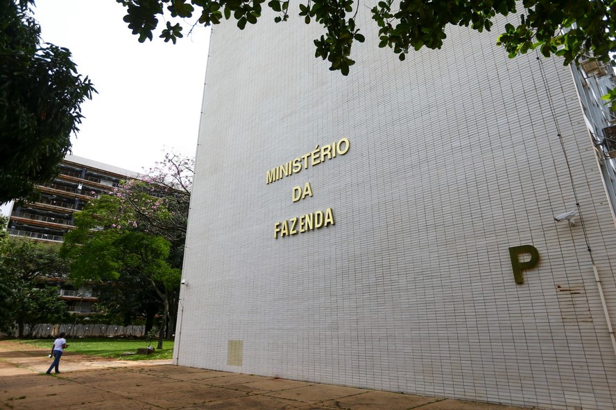 O prédio do Ministério da Fazenda, em Brasília