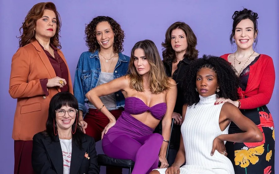 'Elas por Elas': elenco se reúne em coletiva de imprensa para falar sobre nova novela das 6